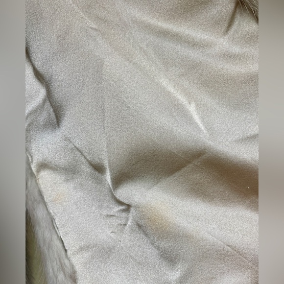 Silver’s of Topeka Stunning Custom Vintage Silver Mink Cape Small - Picture 7 of 9